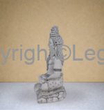 Lord Shiva Seated Grey Finish - Image 2