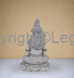 Lord Shiva Seated Grey Finish - Image 3