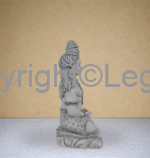 Lord Shiva Seated Grey Finish - Image 4