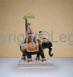 Ma Durga Coming to Earth on Elephant - Image 2