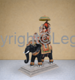 Ma Durga Coming to Earth on Elephant - Image 5