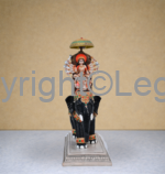 Ma Durga Coming to Earth on Elephant