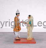 Bengali Wedding Groom Boron – Painted Marble Dust Showpiece
