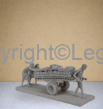 Cart Pullers Carrying Bricks- Grey Finish