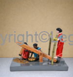 Women Pounding Rice with Dhenki