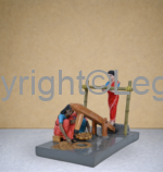 Women Pounding Rice with Dhenki - Image 4