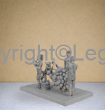 Green Coconut Seller- Grey Finish - Image 3