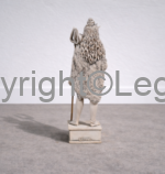 Lord Shiva Standing Grey Finish - Image 2