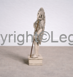 Lord Shiva Standing Grey Finish - Image 3