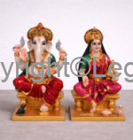 Lakshmi Ganesh Set Painted