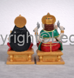 Lakshmi Ganesh Set Painted - Image 3